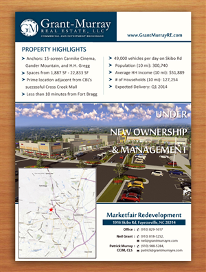 Diseño de Flyer por Sbss para Grant-Murray Real Estate | Diseño: #2544301