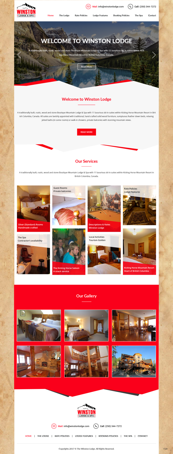 Web Design by pb for this project | Design #14724074