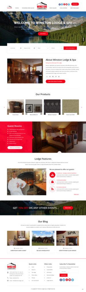 Web Design by pb for this project | Design: #14724150