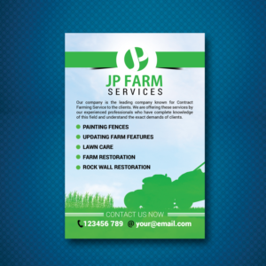 Design de Carte Postale par uk pour JP FARM SERVICES LLC | Design : #14721059