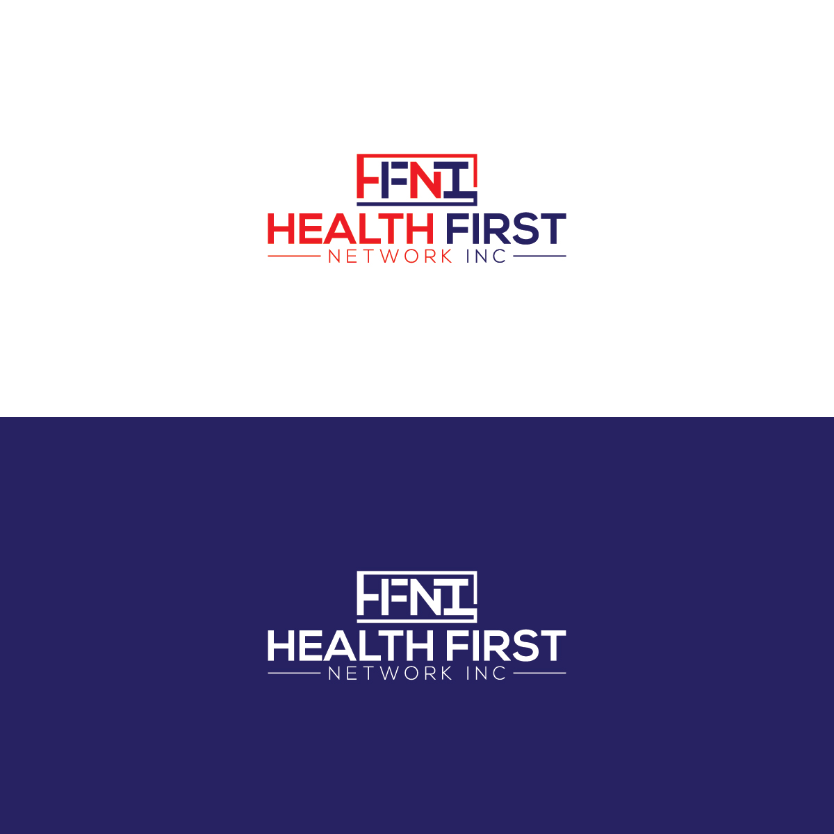 Logo Design by 3Guys for Health First Network Inc | Design #14726449