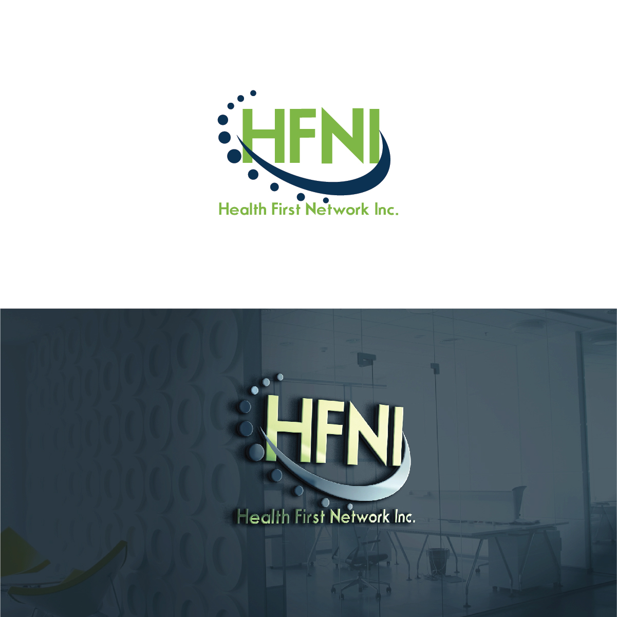 Logo-Design von 3Guys für Health First Network Inc | Design #14726452