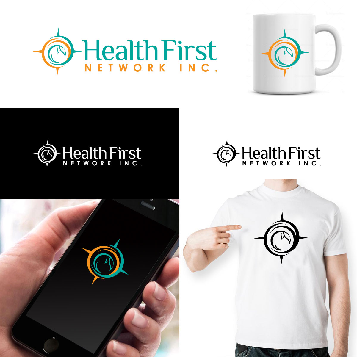 Logo Design by e-graphics for Health First Network Inc | Design #14732306