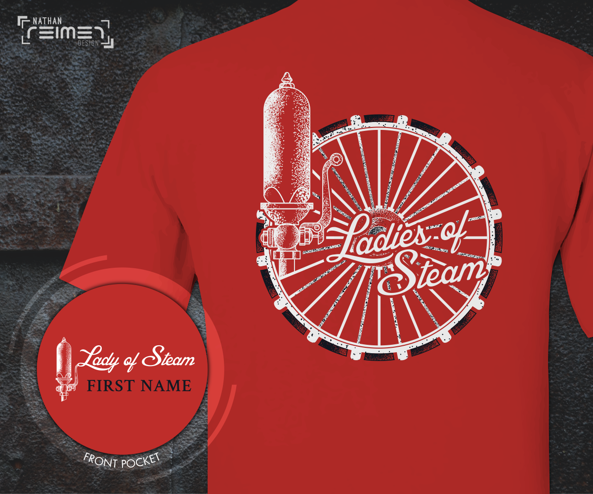 T-shirt Design by nreimer for Ladies of Steam  | Design #14814753