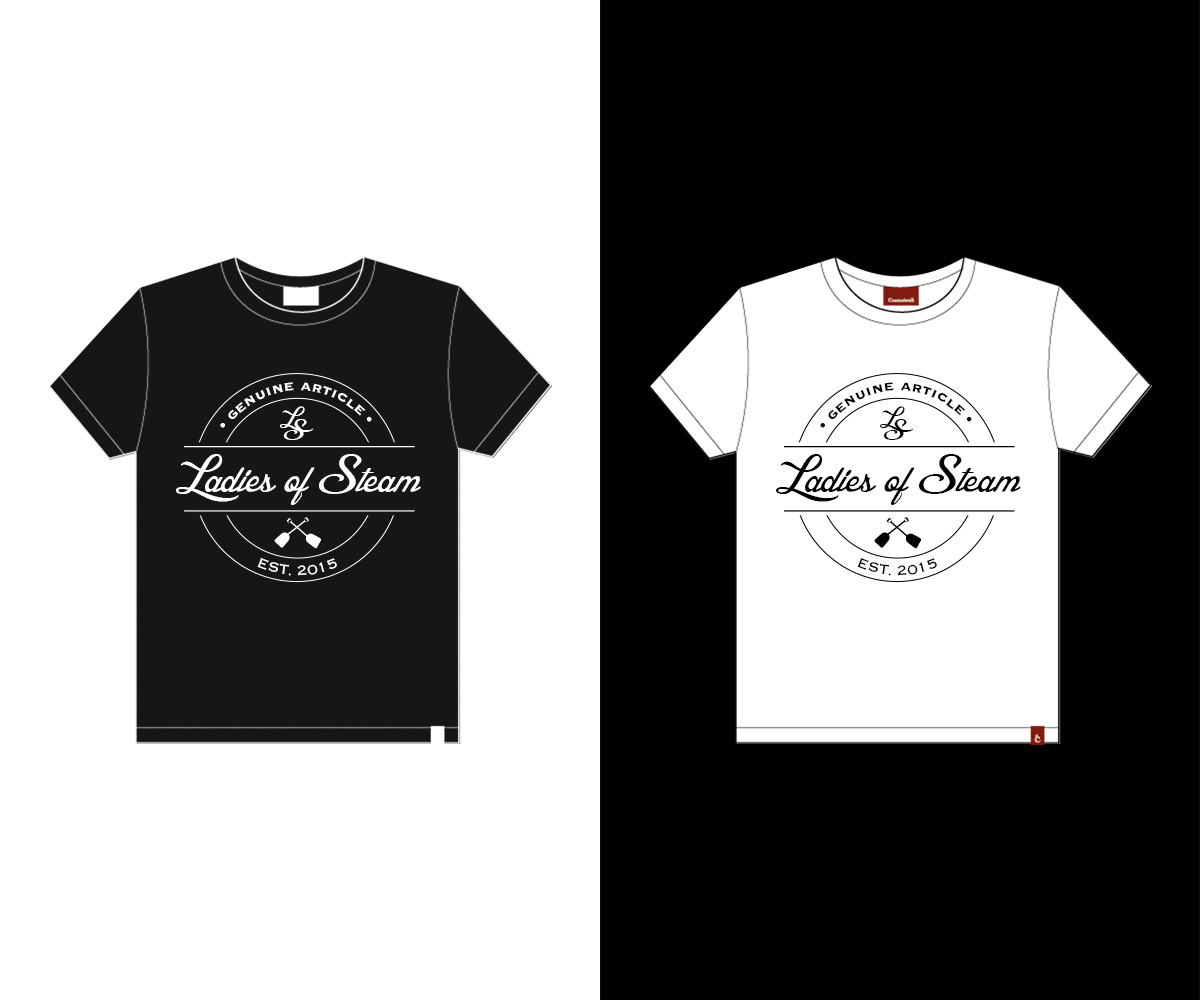 T-shirt Design by Andrés Sebastián for Ladies of Steam  | Design #14828559