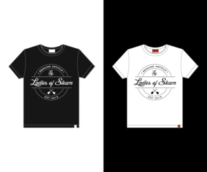 T-shirt Design by Andrés Sebastián for Ladies of Steam  | Design #14828559