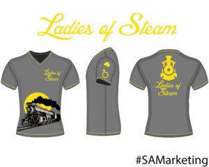 T-shirt Design by SAMarketing for Ladies of Steam  | Design: #14725661