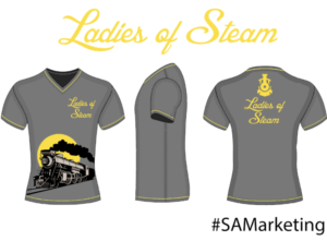 T-shirt Design by SAMarketing for Ladies of Steam  | Design: #14740569