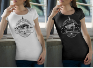 T-shirt Design by Kero for Ladies of Steam  | Design #14816892