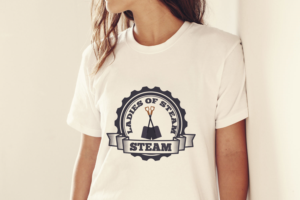 T-shirt Design by shachibelani for Ladies of Steam  | Design: #14748387