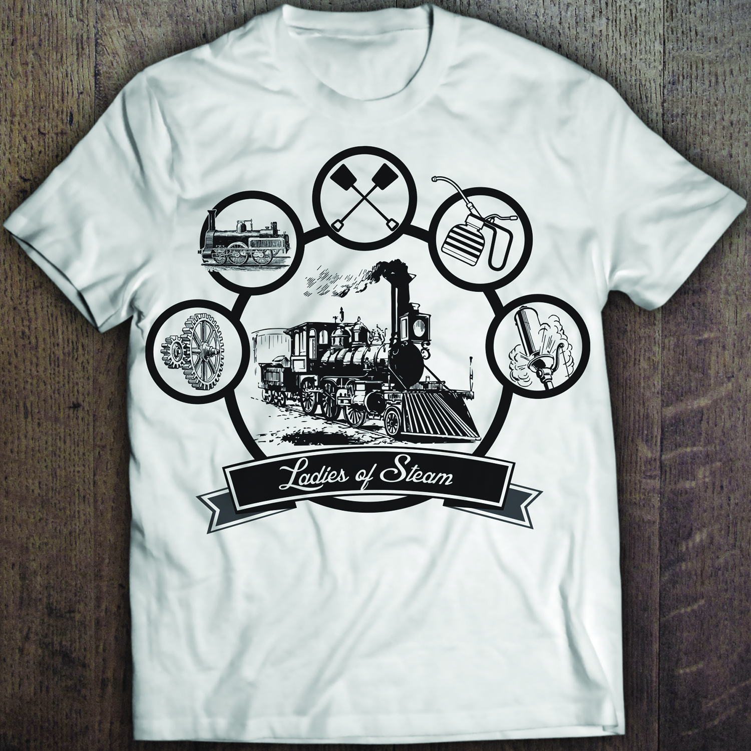 T-Shirt-Design von SAI DESIGNS für Ladies of Steam  | Design #14809788