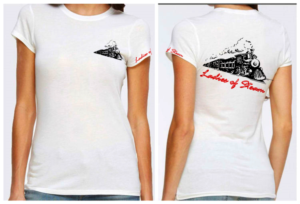 T-shirt Design by Anna Mishchenko for Ladies of Steam  | Design: #14743588