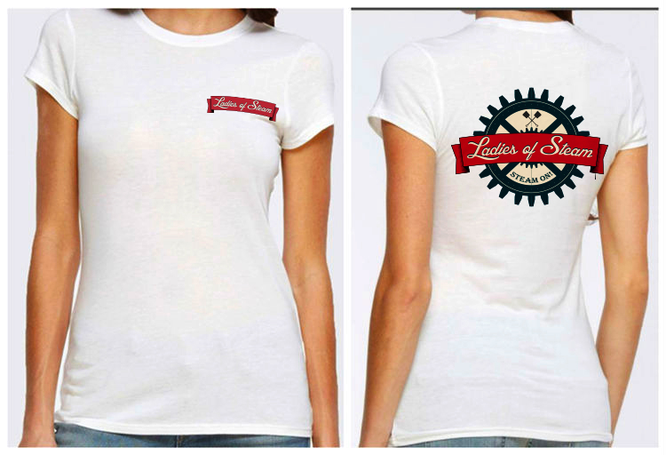T-shirt Design by Anna Mishchenko for Ladies of Steam  | Design #14816795