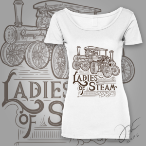T-Shirt-Design von aghits für Ladies of Steam  | Design: #14817320