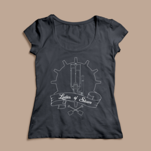 T-shirt Design by Beatriz Criado for Ladies of Steam  | Design: #14787753