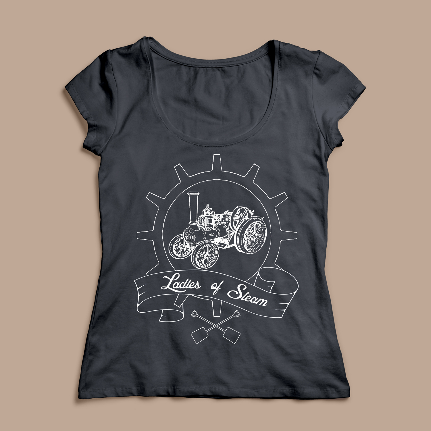 T-shirt Design by Beatriz Criado for Ladies of Steam  | Design #14790856