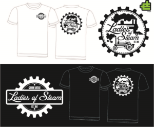 T-Shirt-Design von JE Designs für Ladies of Steam  | Design: #14739678