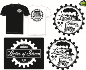 T-Shirt-Design von JE Designs für Ladies of Steam  | Design: #14750661