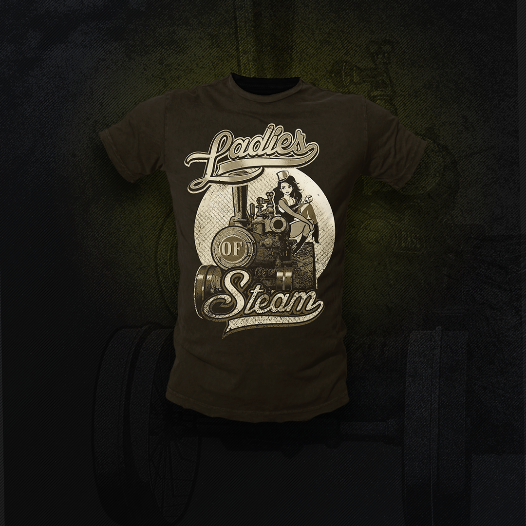 T-shirt Design by EzaiLX for Ladies of Steam  | Design #14831101