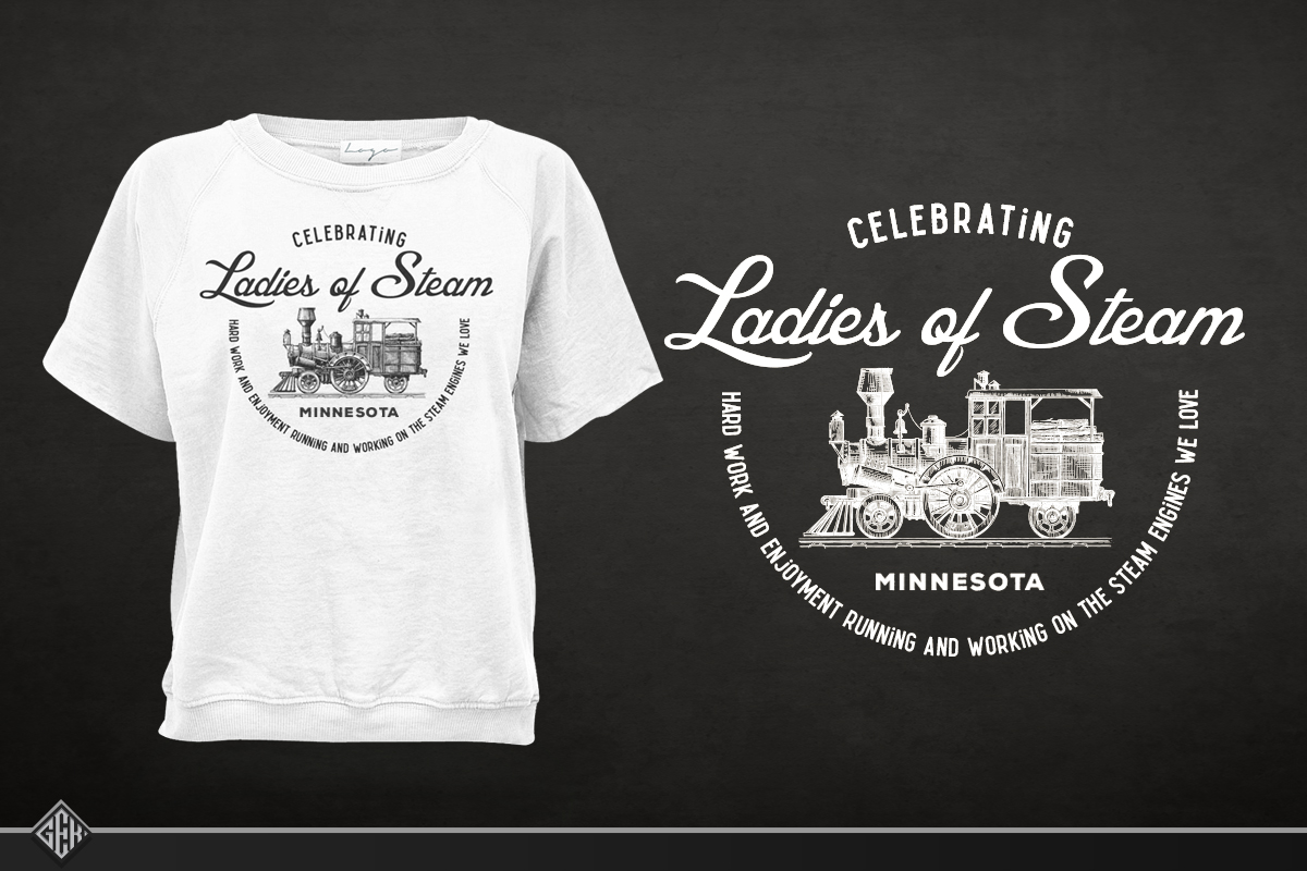 T-shirt Design by gekgrfx for Ladies of Steam  | Design #14827480