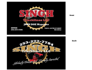 Business Card Design by fourdog123 for this project | Design: #14804279