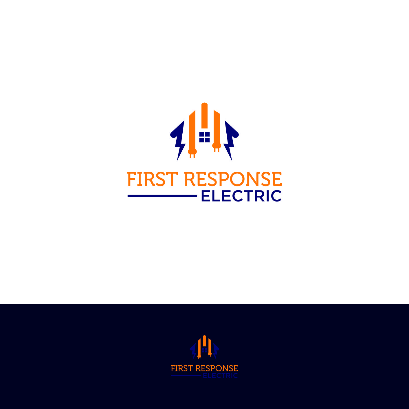 Logo Design by kh1d1r for First Response Electric, LLC | Design #14896752