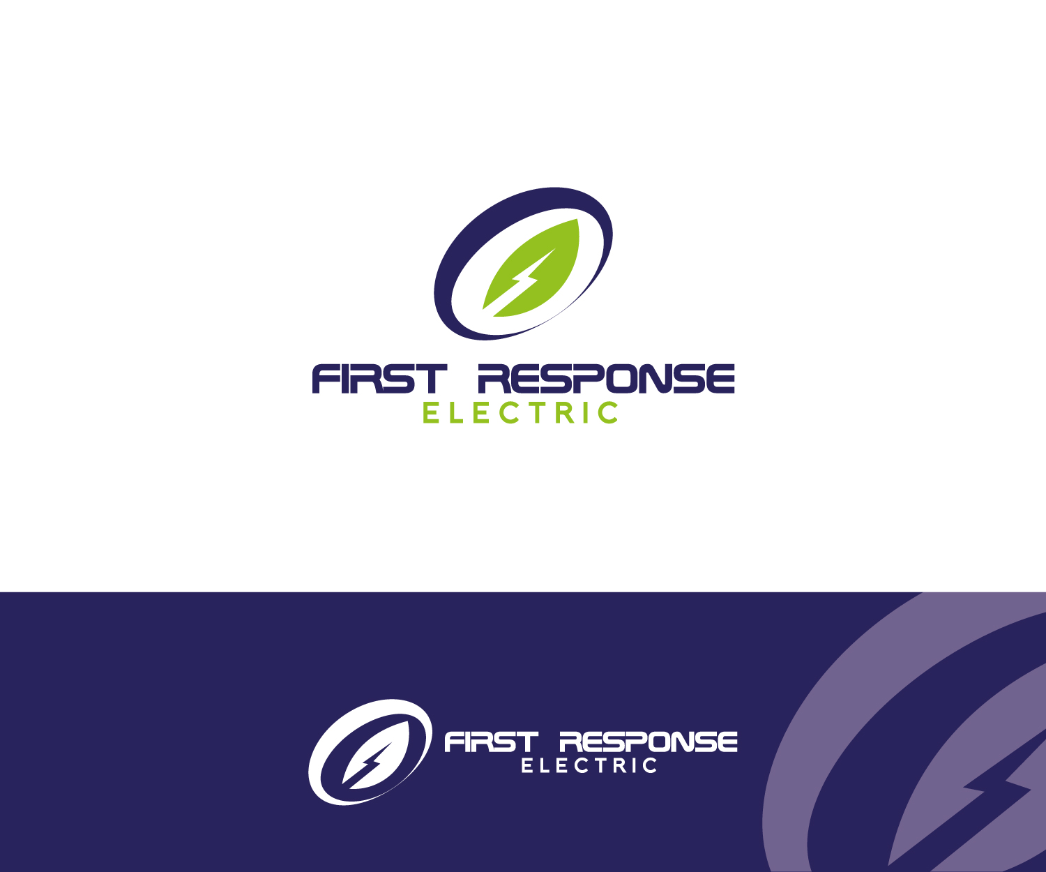 Logo Design by FLoc! Studio for First Response Electric, LLC | Design #14791354