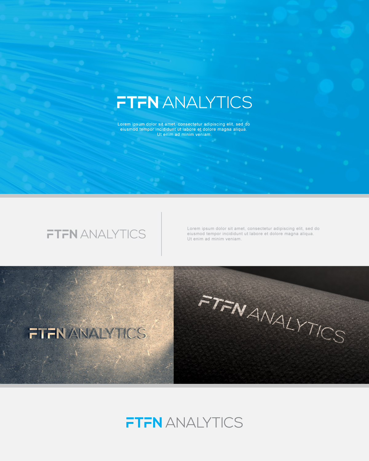 Diseño de Logo por Ben Naveed para FTFN Analytics | Diseño #14738544