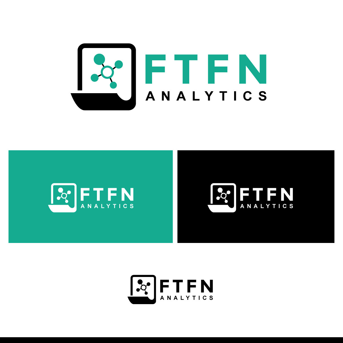 Diseño de Logo por webeezine para FTFN Analytics | Diseño #14745975