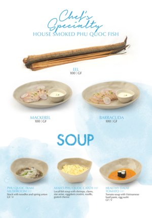 Menu Design by mrmrnjr for this project | Design: #14788902