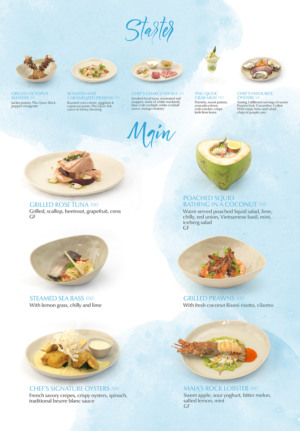 Menu Design by mrmrnjr for this project | Design: #14805643