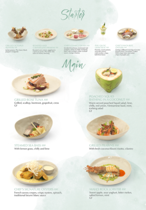 Menu Design by mrmrnjr for this project | Design: #14887515