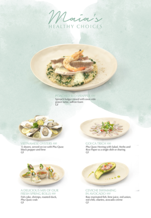 Menu Design by mrmrnjr for this project | Design: #14887516