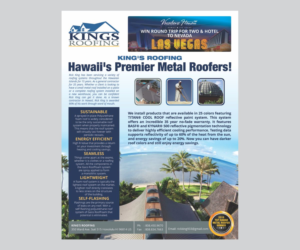 Flyer Design by Cut and Glue