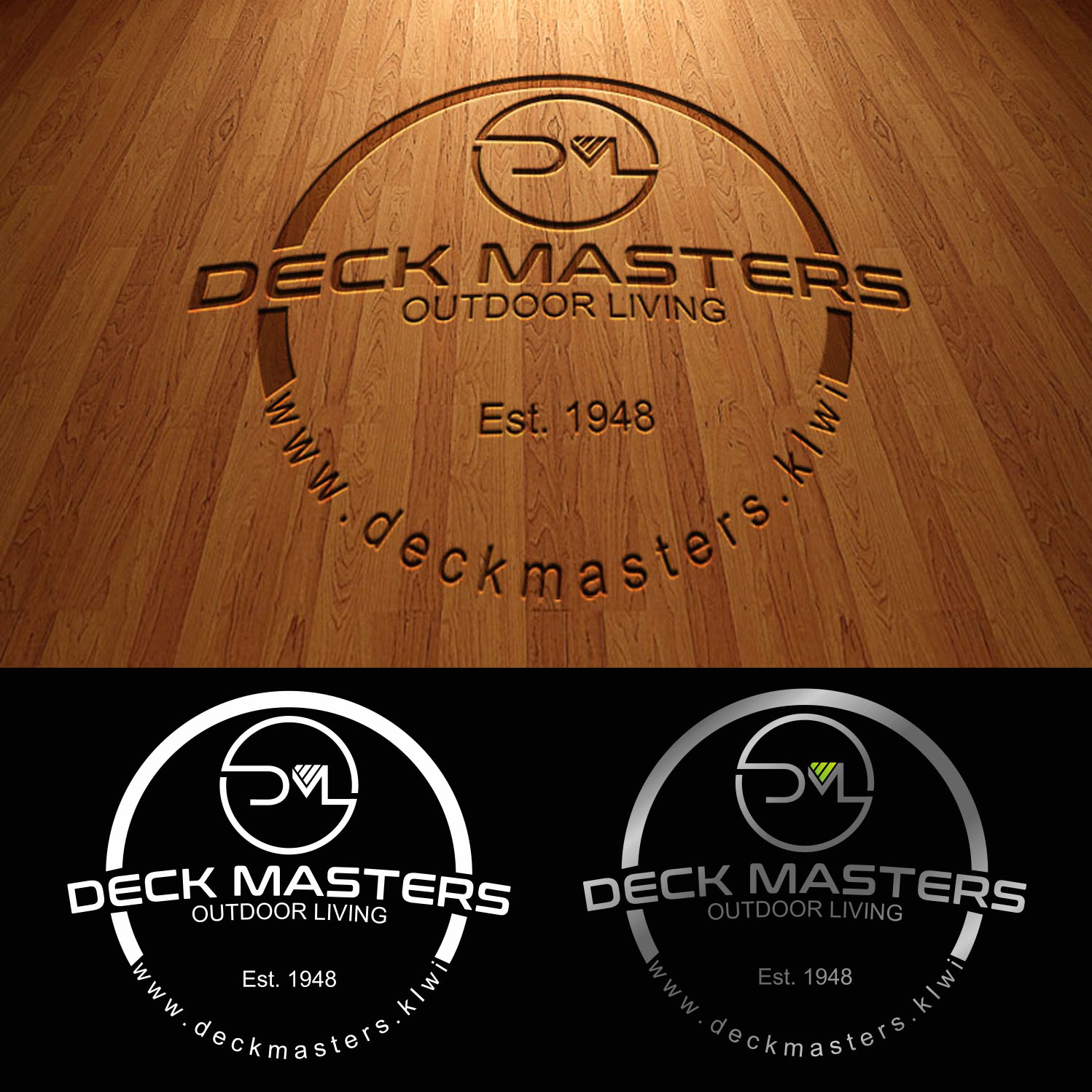 Logo Design by Kayla. for Deck Masters | Design #14727227