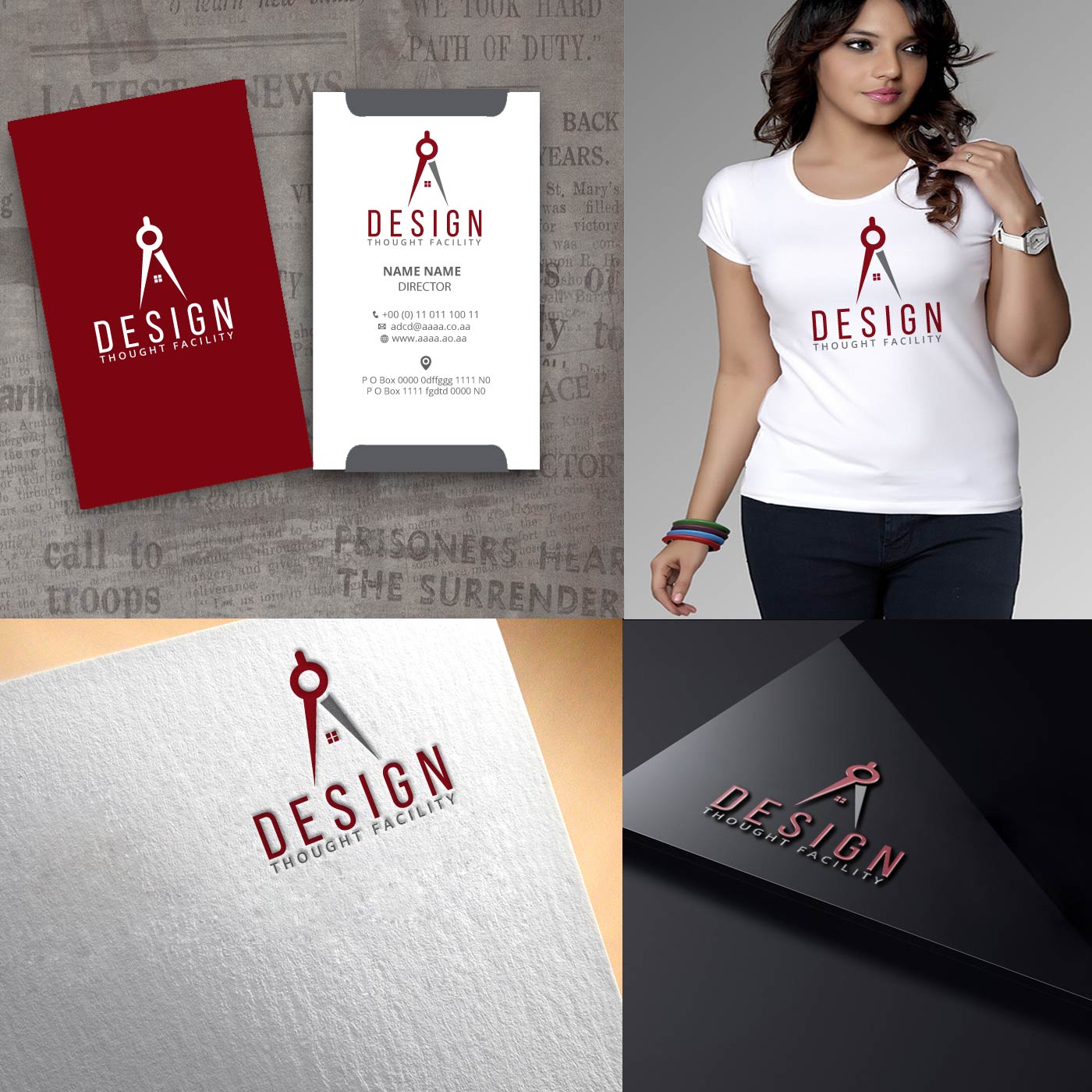 Design de Logo par zebronicgraphic pour Design Thought Facility | Design #14848812