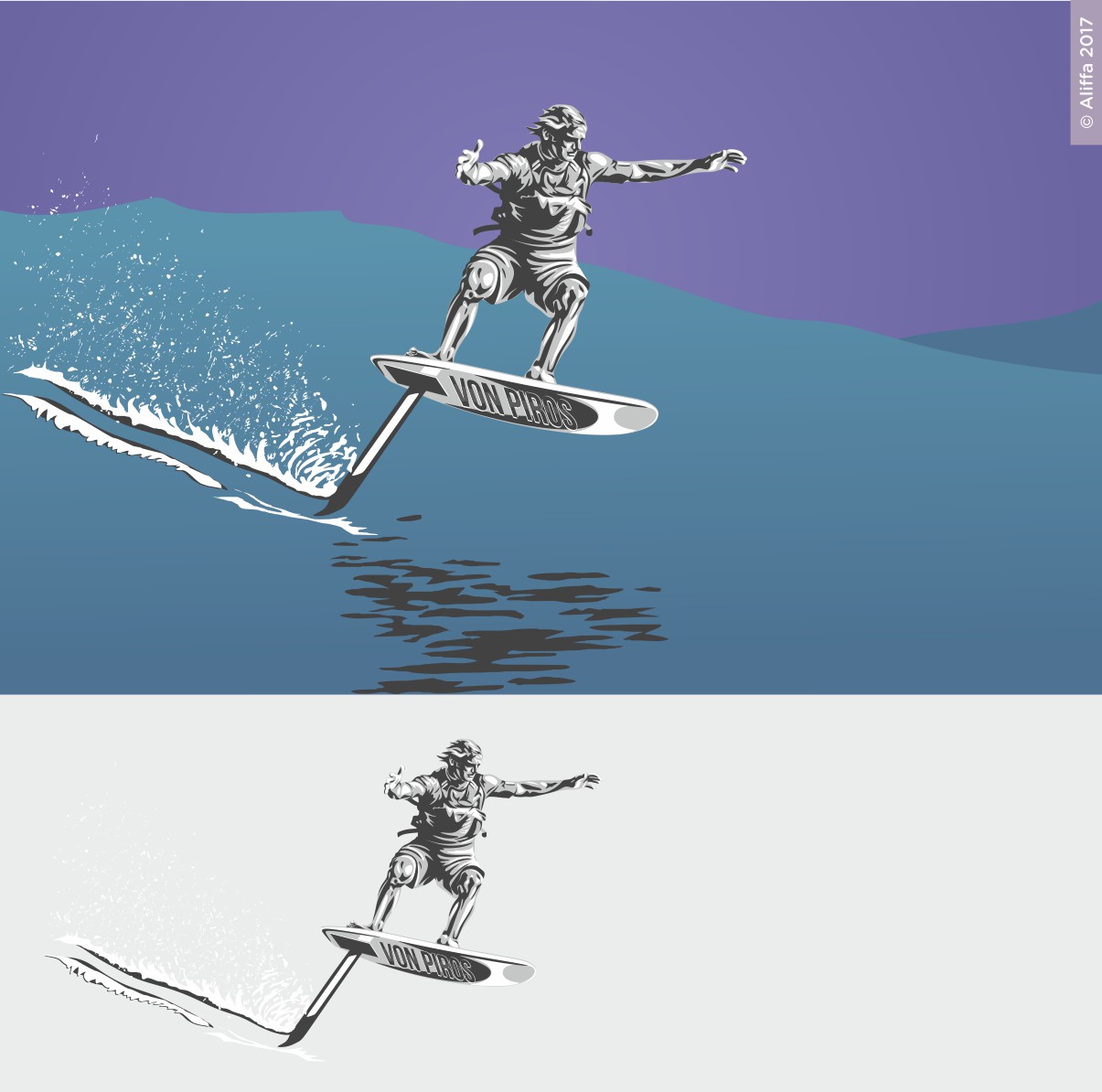 Illustration Design by Aliffa for Von Piros Productions | Design #14934577