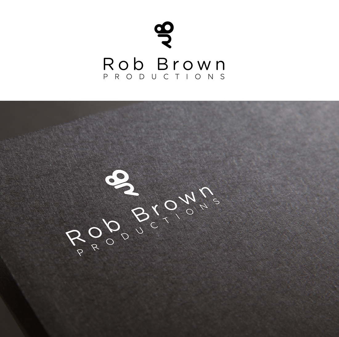 Logo Design by lionx for Rob Brown Productions  | Design #14742064