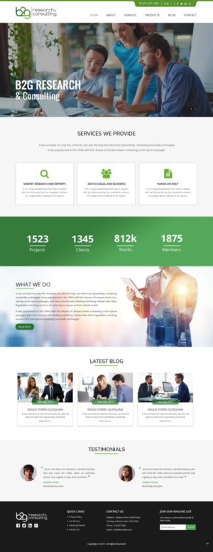 WordPress-Design von pb für Wollin & Partners AB | Design: #14737011