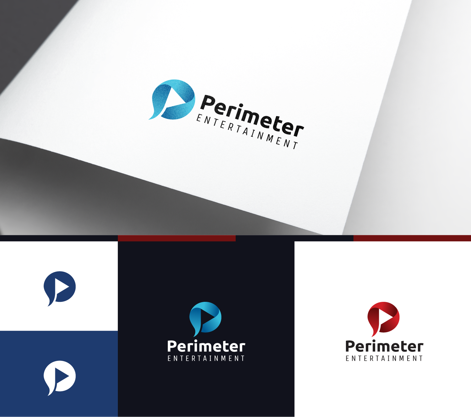 Logo Design by anonrotide for Perimeter Entertainment | Design #14835261