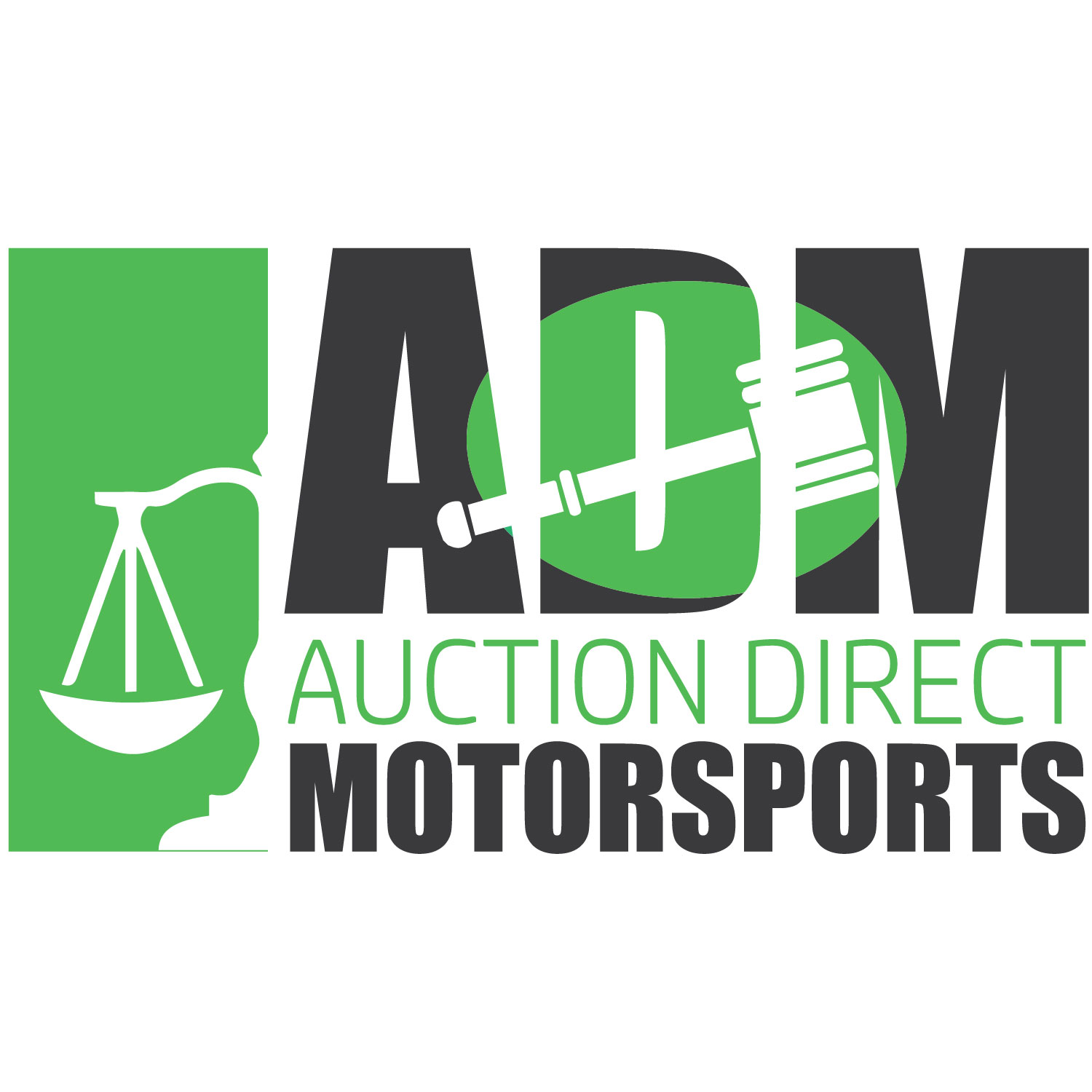 Logo Design by Miles Mhaladi for Auction Direct Motorsports | Design #14745184