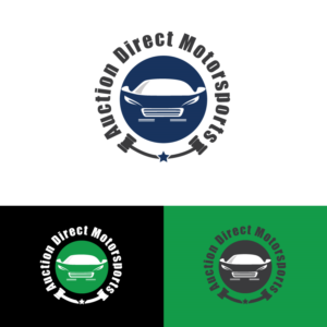 Logo Design by ecorokerz for Auction Direct Motorsports | Design #14733874
