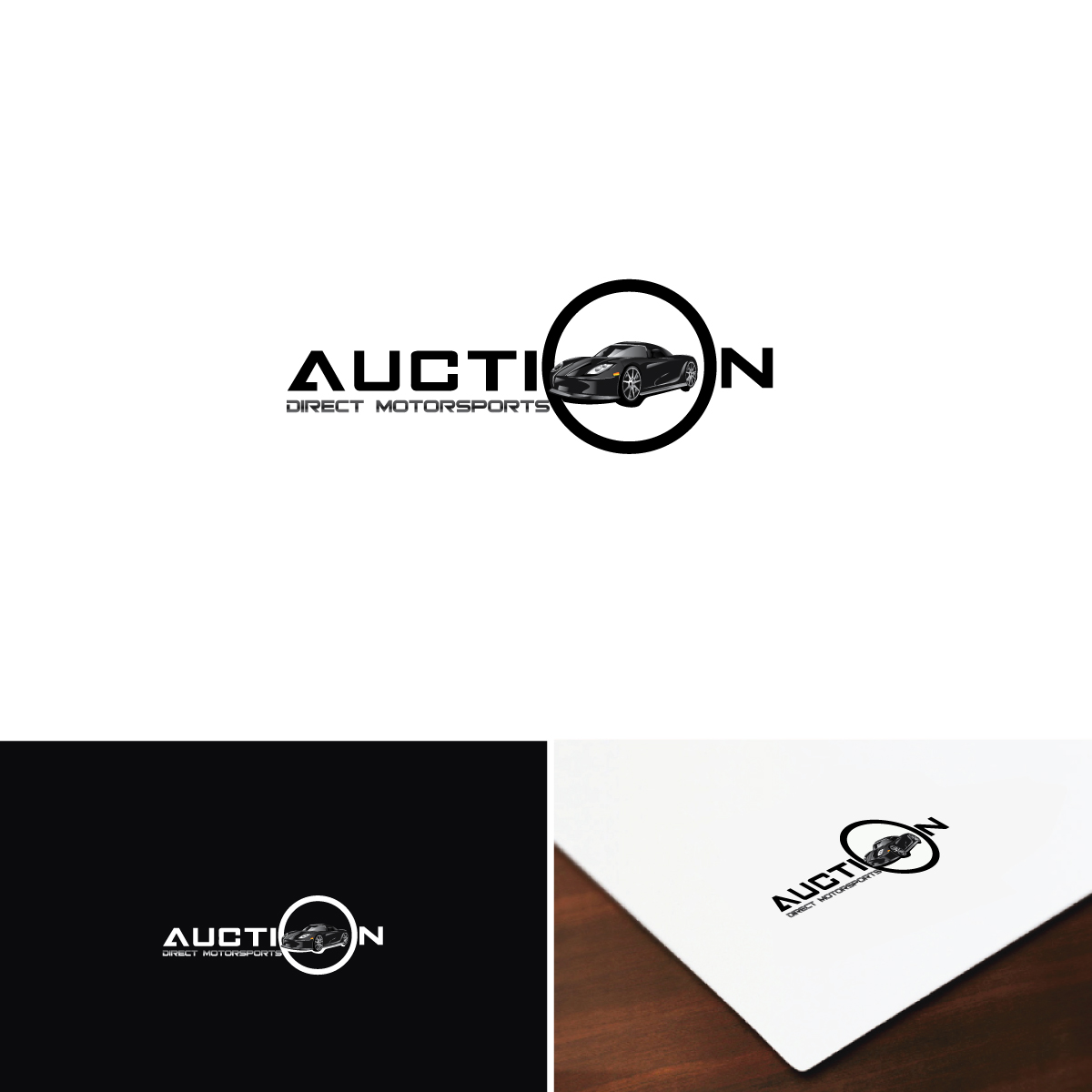 Logo Design by webeezine for Auction Direct Motorsports | Design #14745204