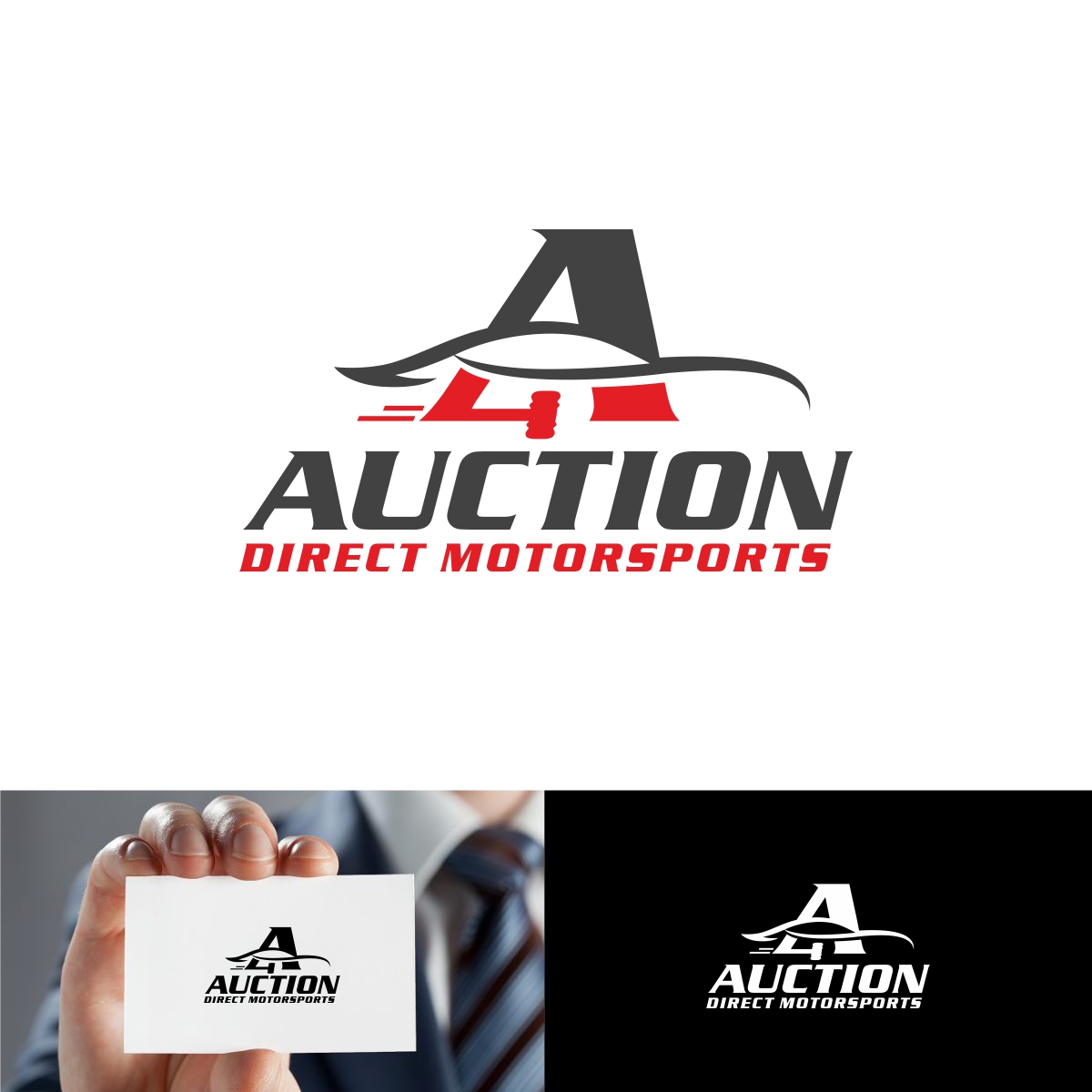 Logo Design by e-graphics for Auction Direct Motorsports | Design #14732141