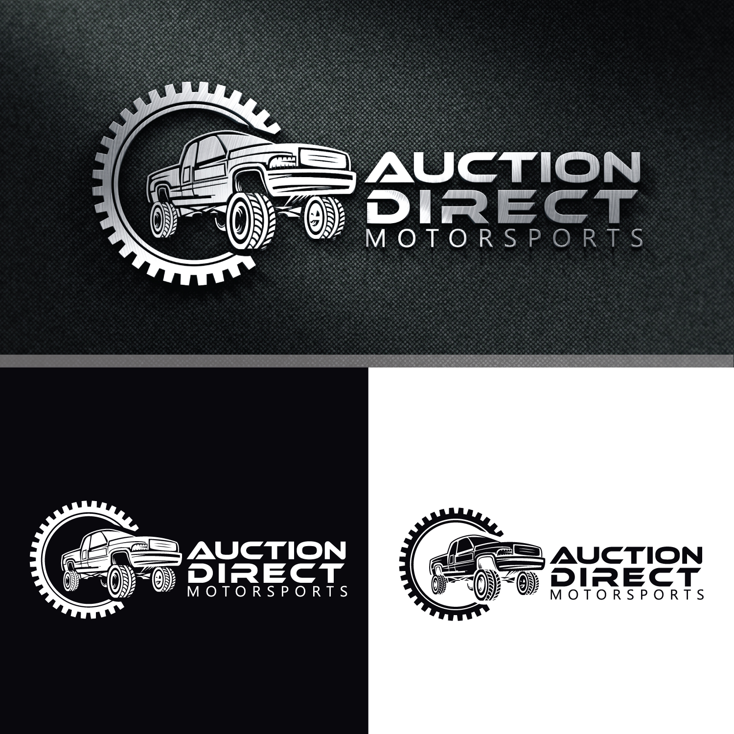 Logo Design by Brand Leader for Auction Direct Motorsports | Design: #14789361