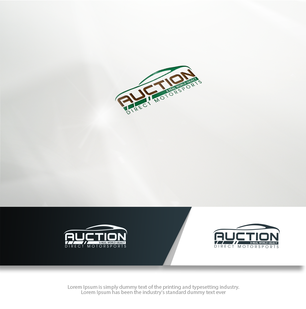 Logo Design by groomfox for Auction Direct Motorsports | Design #14738790