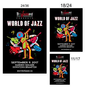 Poster Design by moisesf for Heritage Jazz Society (Peel) | Design: #14945231