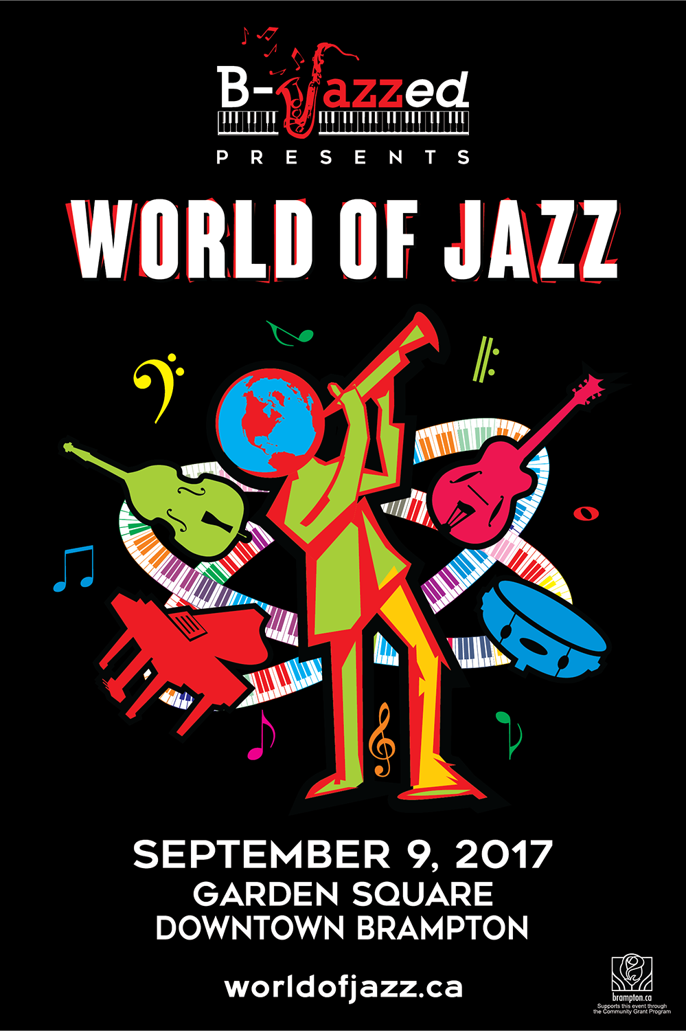 Poster Design by moisesf for Heritage Jazz Society (Peel) | Design #14970010