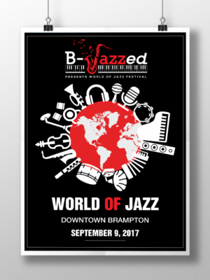 Poster Design by ecorokerz for Heritage Jazz Society (Peel) | Design: #14731485