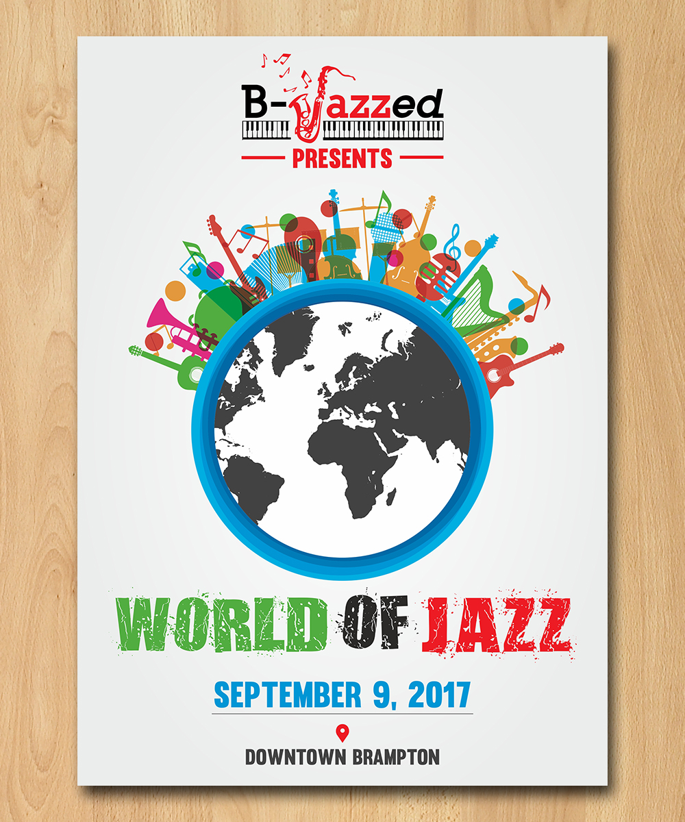 Design de Poster par ecorokerz pour Heritage Jazz Society (Peel) | Design #14807608